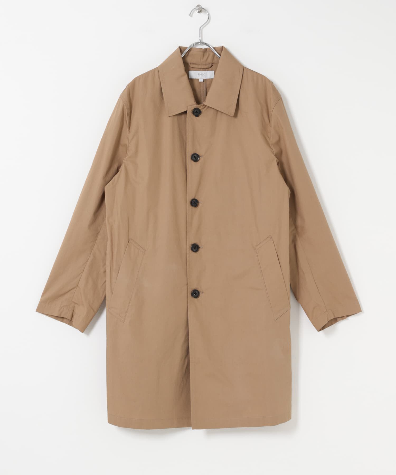 URBAN RESEARCH ROSSO「『撥水』タイプライタースプリングコート」|ステンカラーコート|