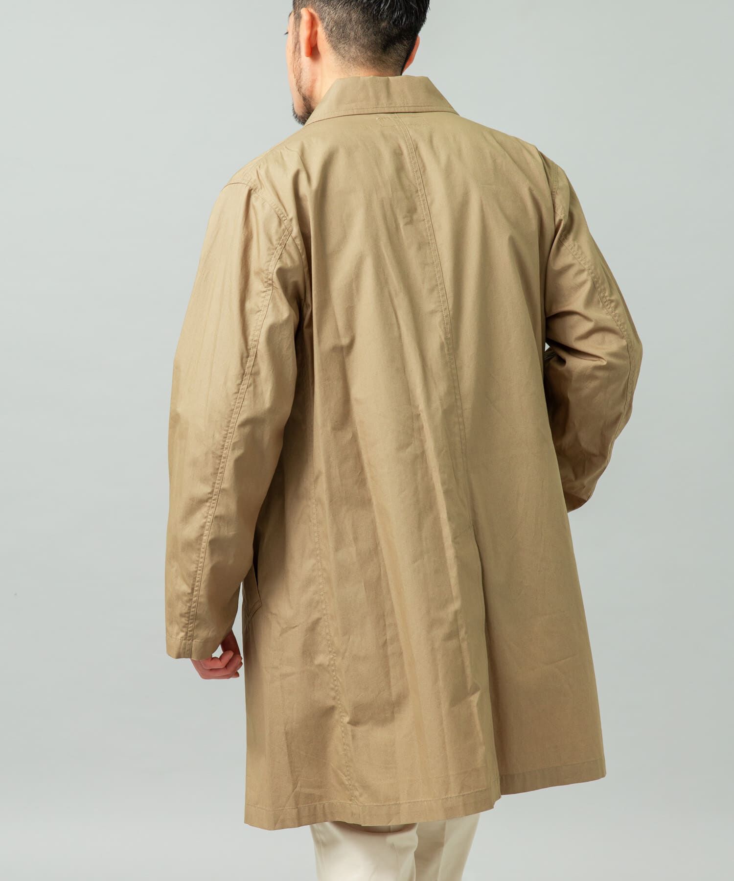 URBAN RESEARCH ROSSO「『撥水』タイプライタースプリングコート」|ステンカラーコート|