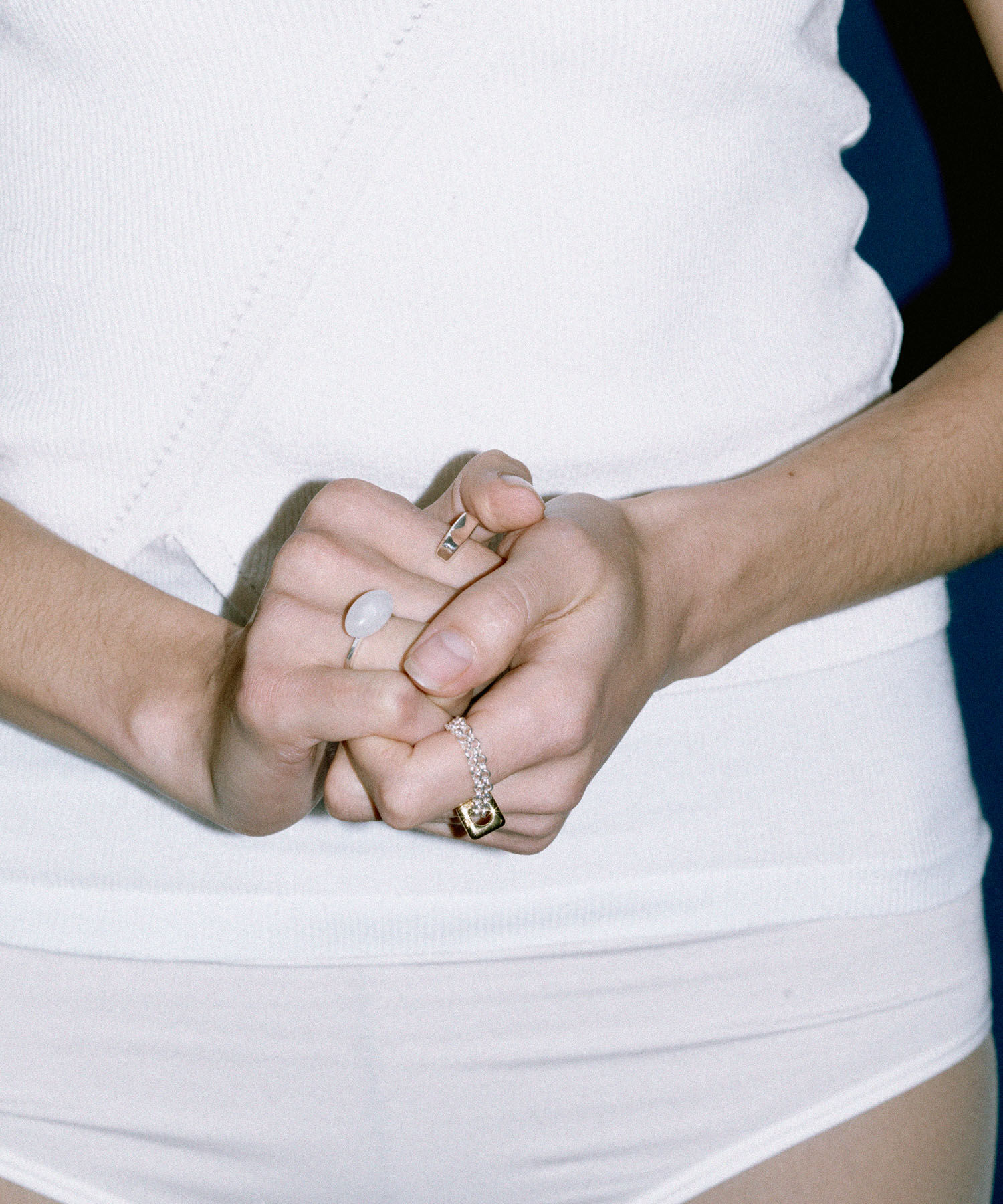 SMELLY「SMELLY so&rsquo;　point chain ring」|リング|