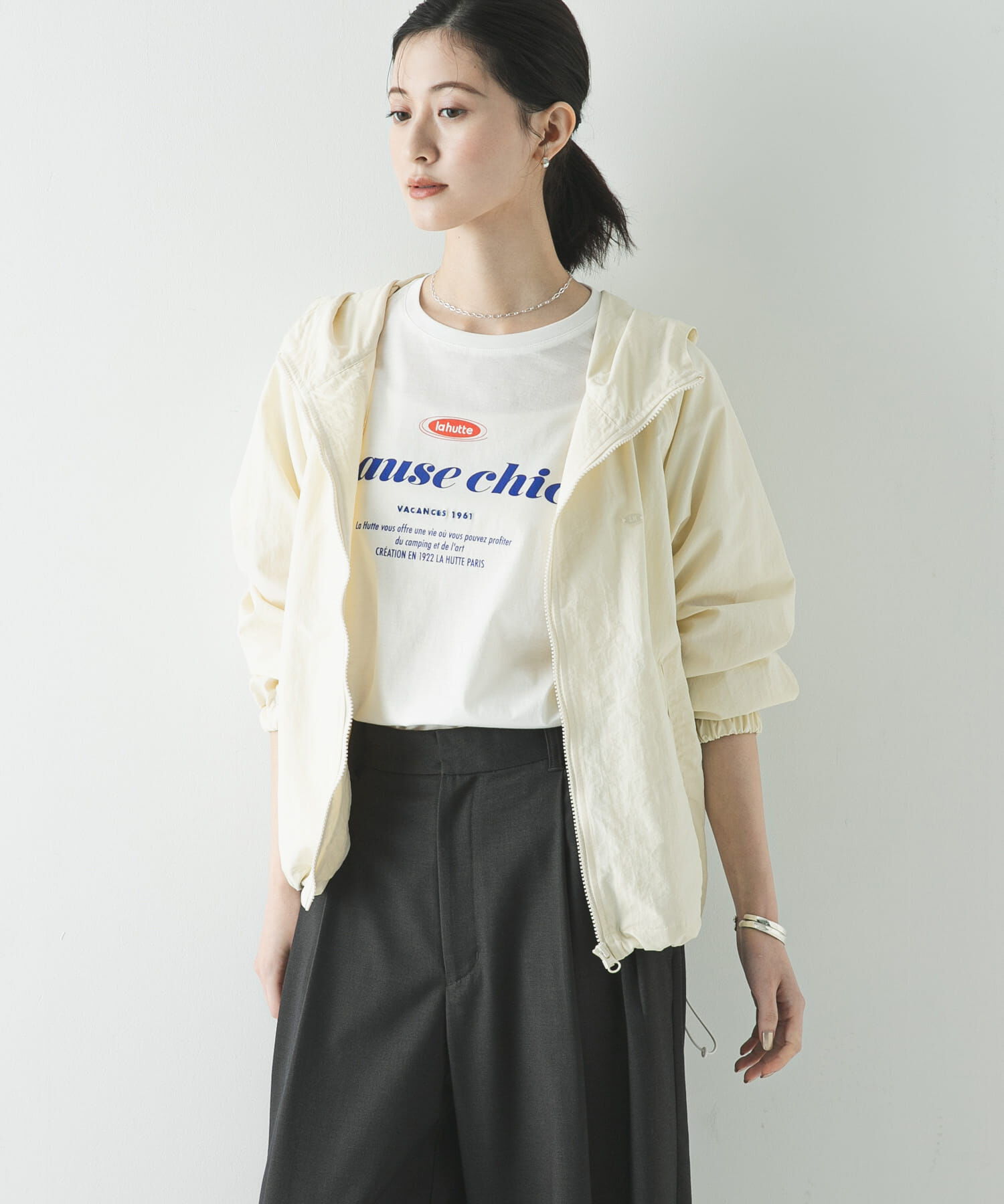 URBAN RESEARCH「『別注』La Hutte&times;URBAN RESEARCH　ナイロンブルゾン」|ブルゾン・スタジャン|