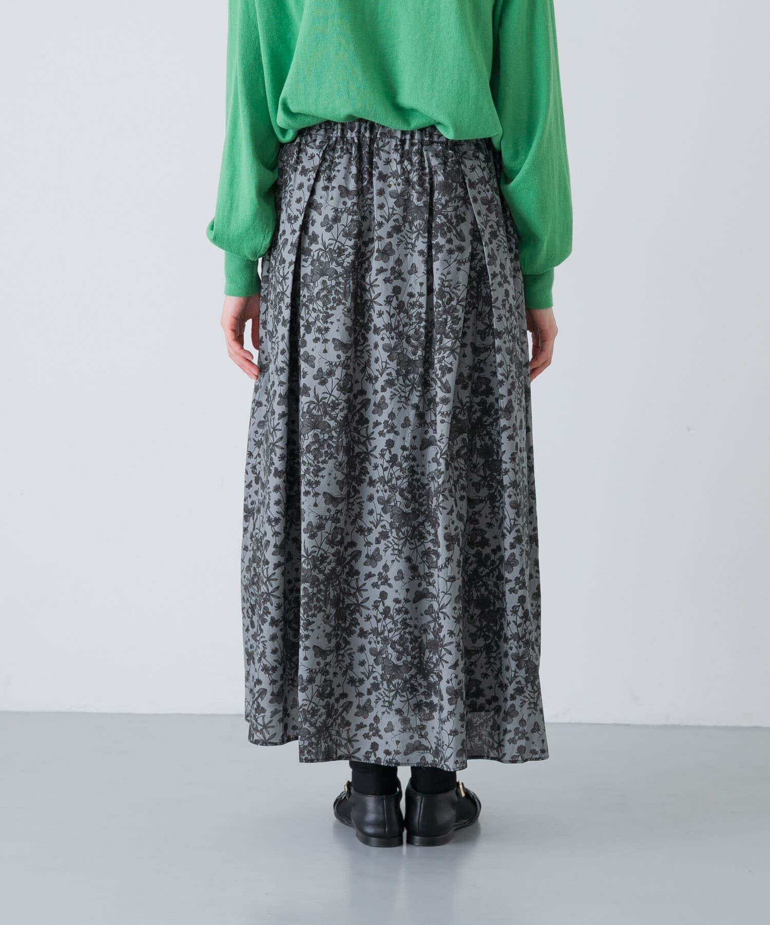 かぐれ「リバティプリントスカート」|スカート|