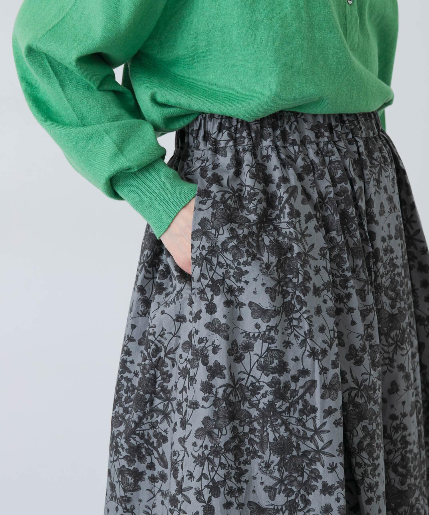 かぐれ「リバティプリントスカート」|スカート|