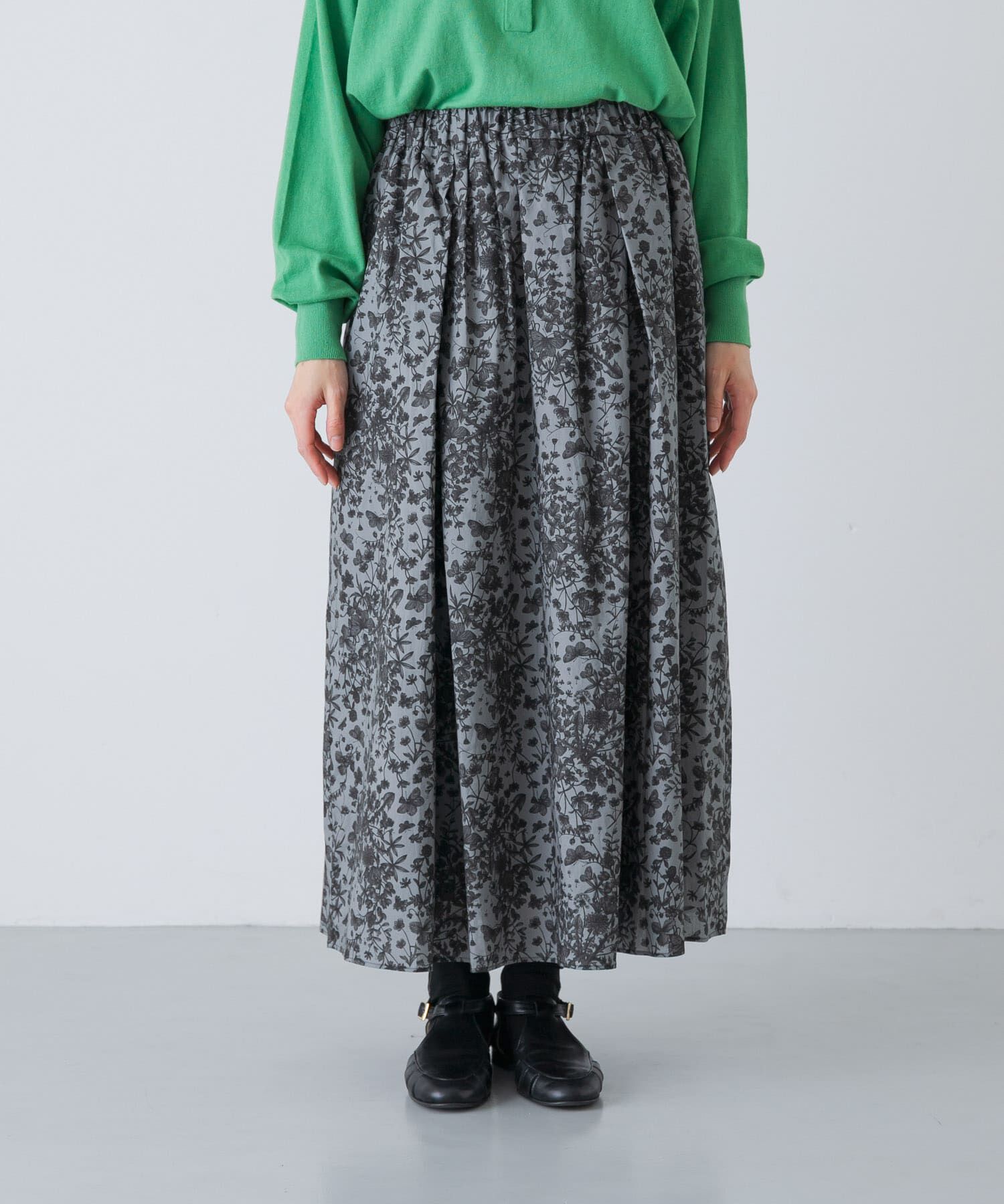 かぐれ「リバティプリントスカート」|スカート|