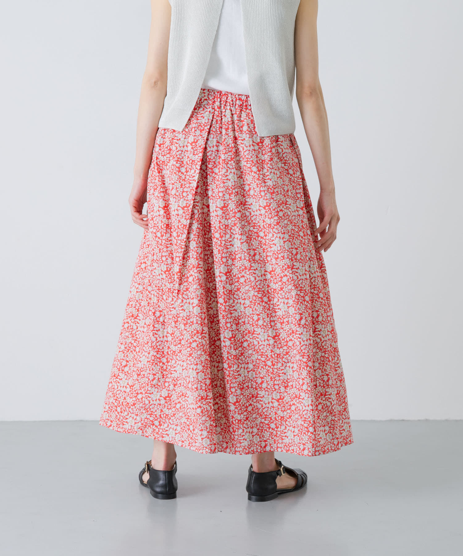 かぐれ「リバティプリントスカート」|スカート|