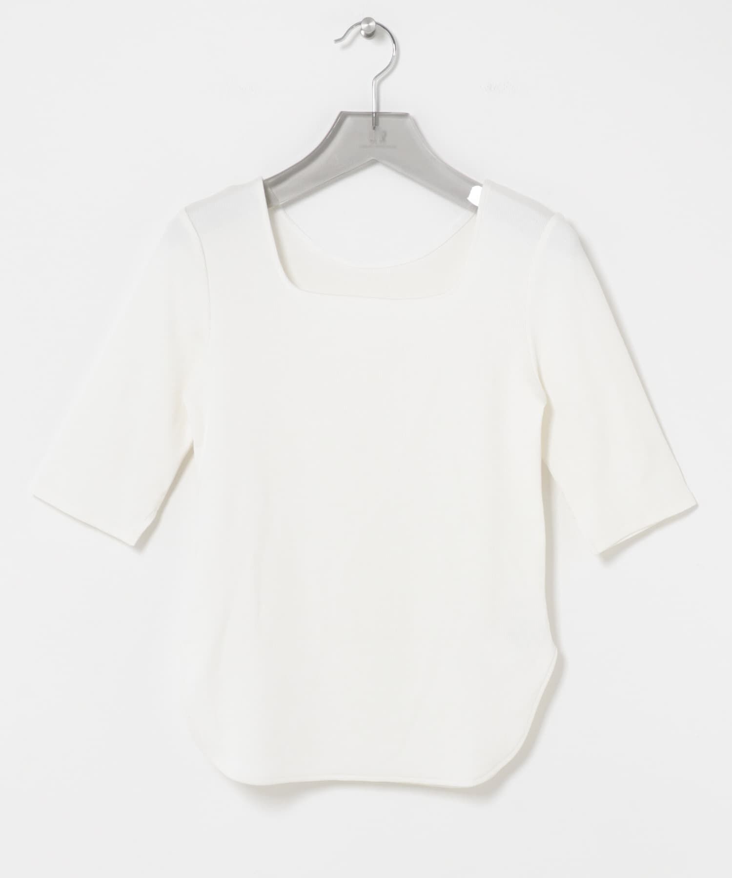 URBAN RESEARCH「5分袖リブカットソー」|Tシャツ・カットソー|