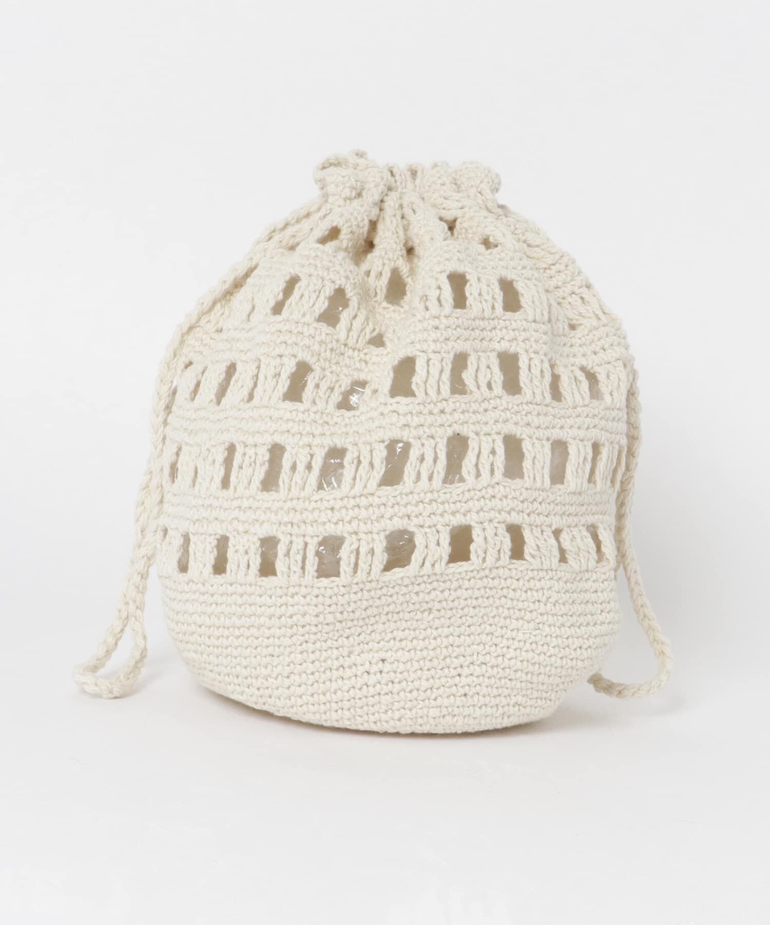 SENSE OF PLACE by URBAN RESEARCH「ハンドニット巾着バッグ」|ハンドバッグ|