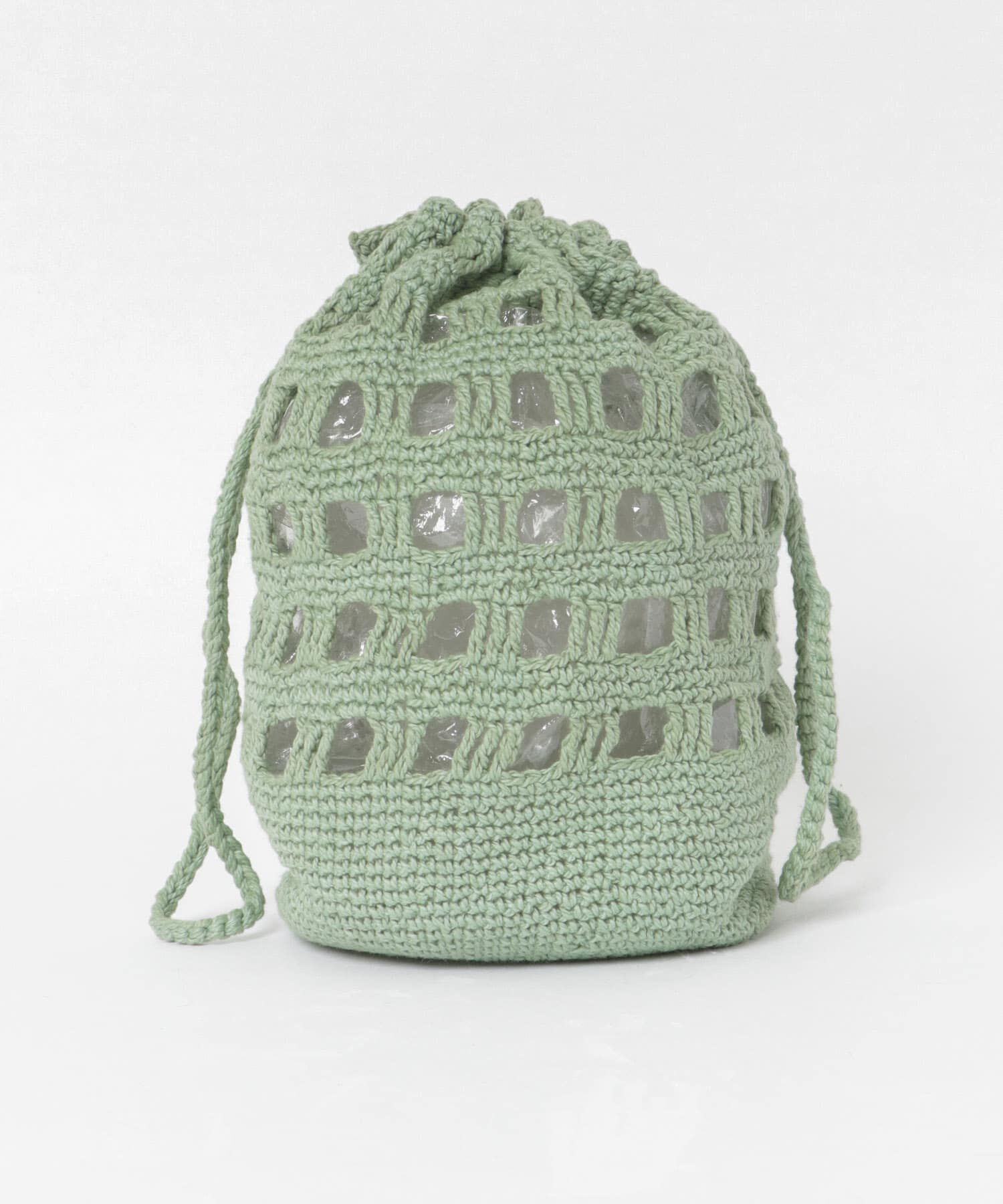 SENSE OF PLACE by URBAN RESEARCH「ハンドニット巾着バッグ」|ハンドバッグ|