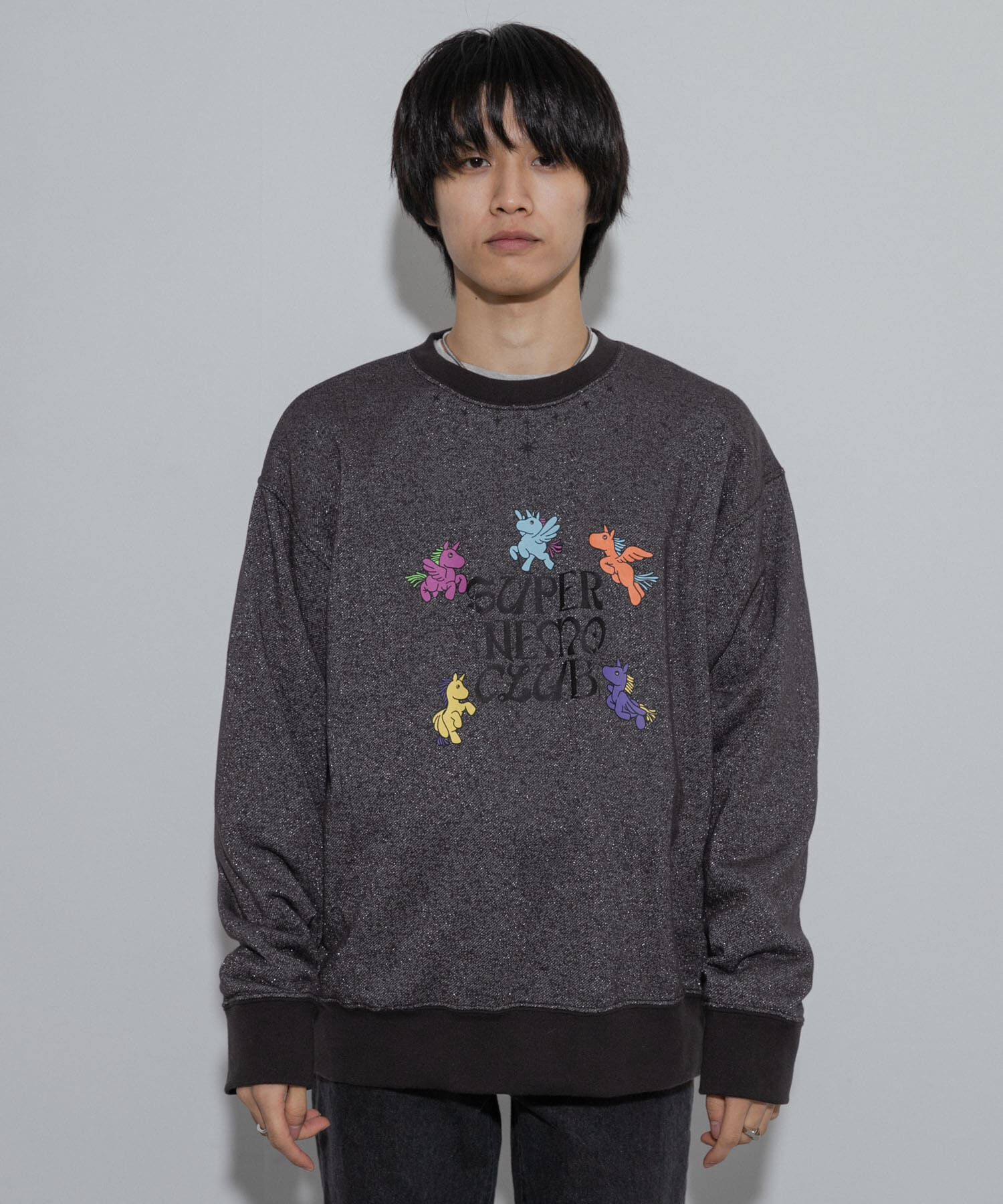 SENSE OF PLACE by URBAN RESEARCH「『別注』SHUHEI KOKI&times;SENSE OF PLACE　ラメスウェット」|スウェット・ジャージ|