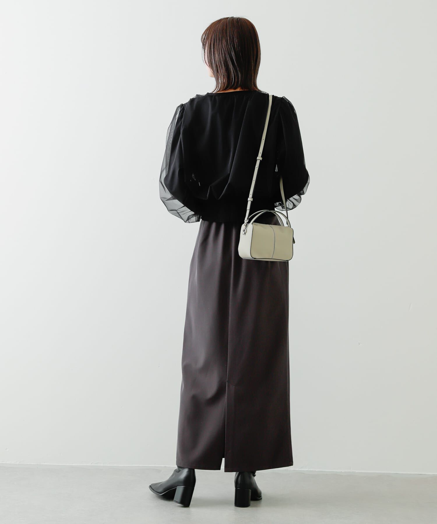 SENSE OF PLACE by URBAN RESEARCH「『防汚』2WAYセンターシームプチショルダーバッグ」|ハンドバッグ|