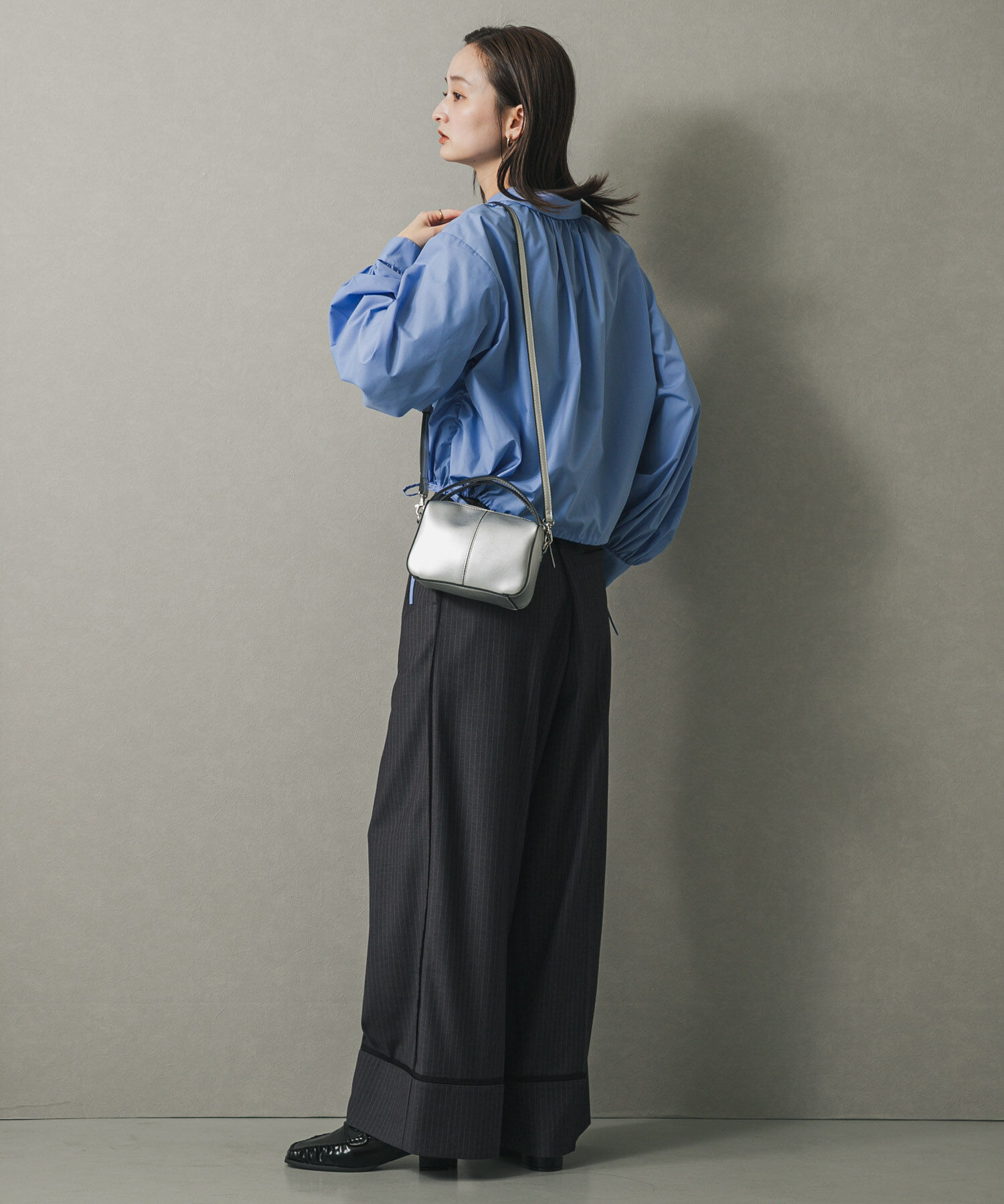 SENSE OF PLACE by URBAN RESEARCH「『防汚』2WAYセンターシームプチショルダーバッグ」|ハンドバッグ|