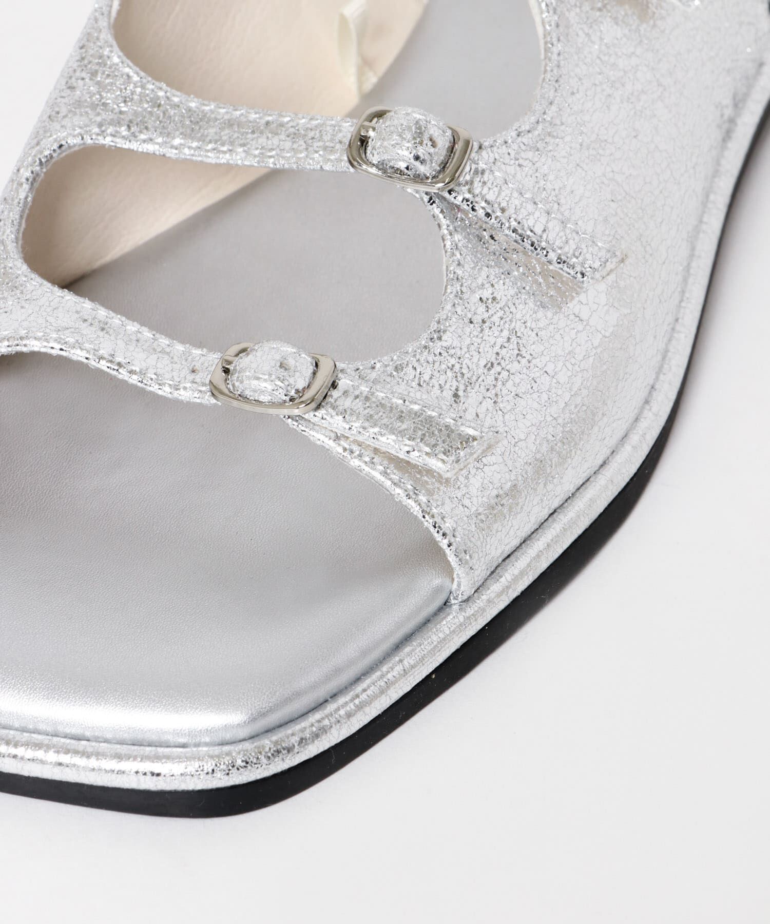 SENSE OF PLACE by URBAN RESEARCH「スクエアトゥベルトサンダル」|サンダル|