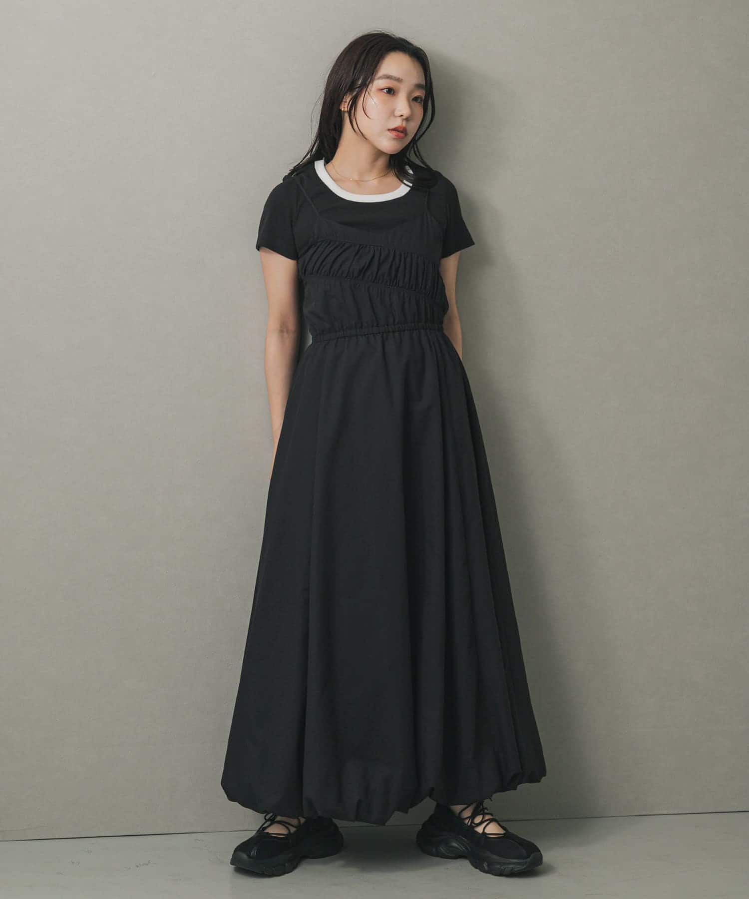 SENSE OF PLACE by URBAN RESEARCH「バルーンキャミワンピース」|ワンピース|