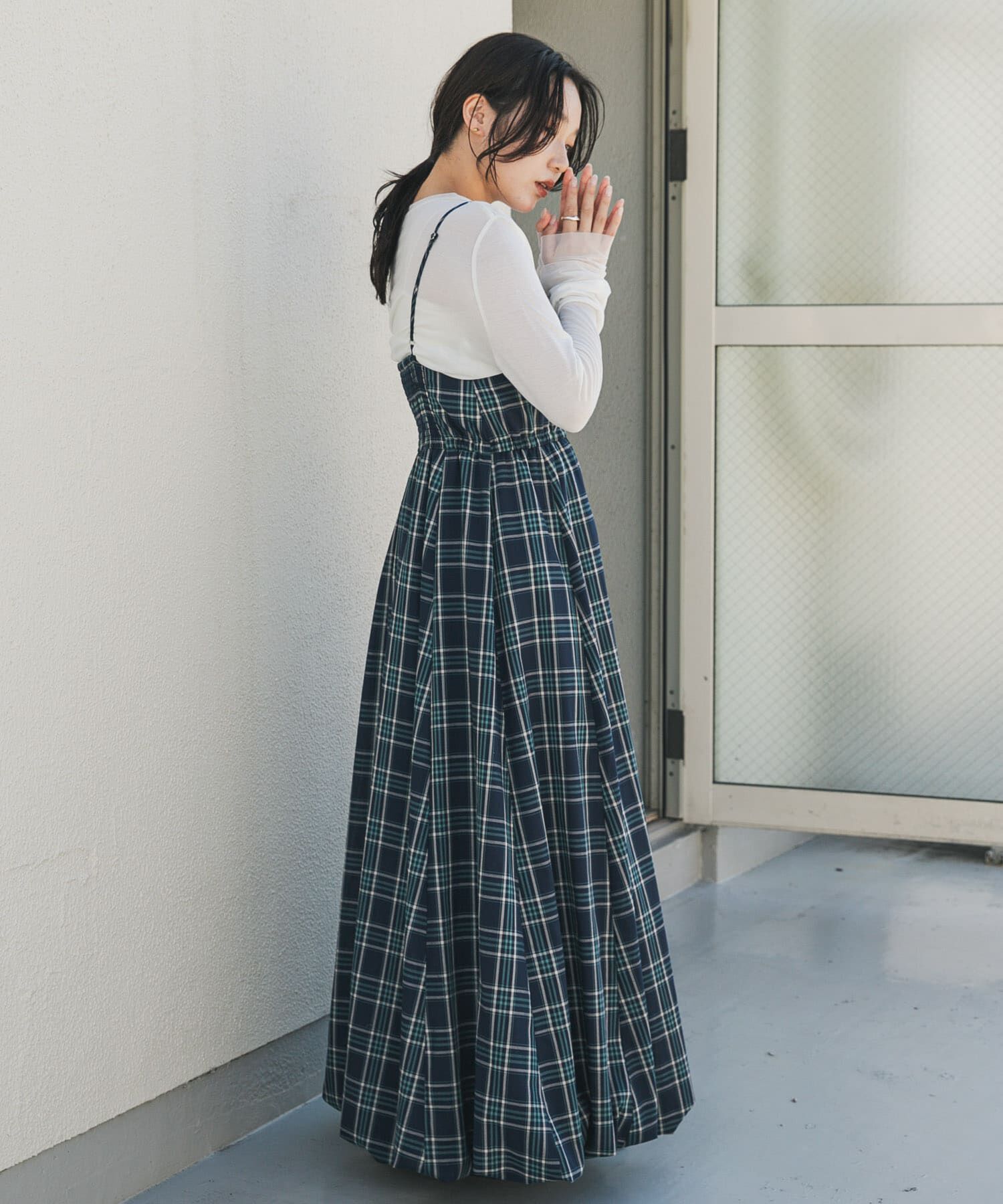 SENSE OF PLACE by URBAN RESEARCH「バルーンキャミワンピース」|ワンピース|