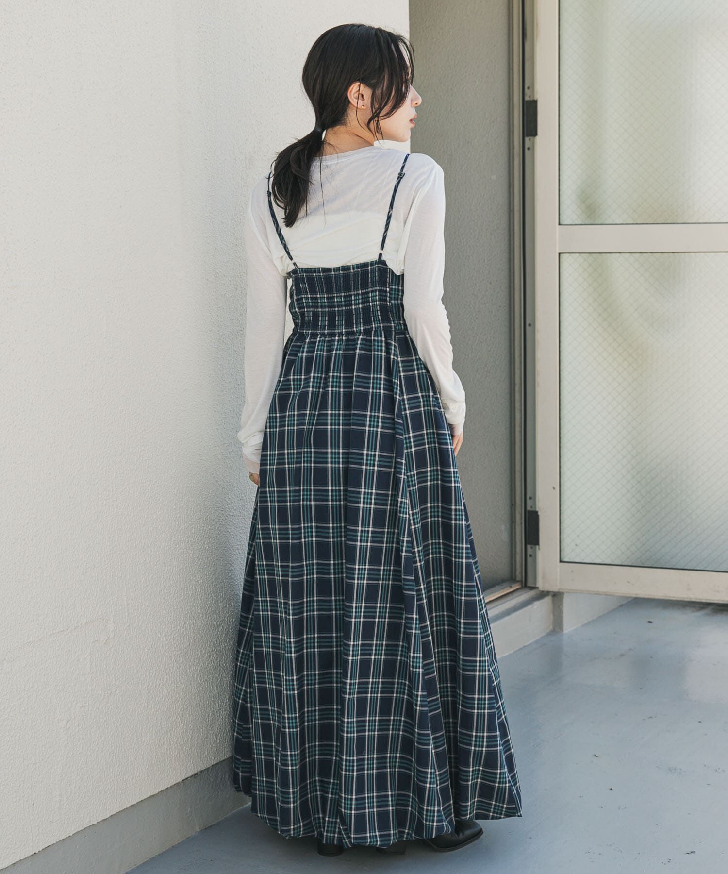 SENSE OF PLACE by URBAN RESEARCH「バルーンキャミワンピース」|ワンピース|