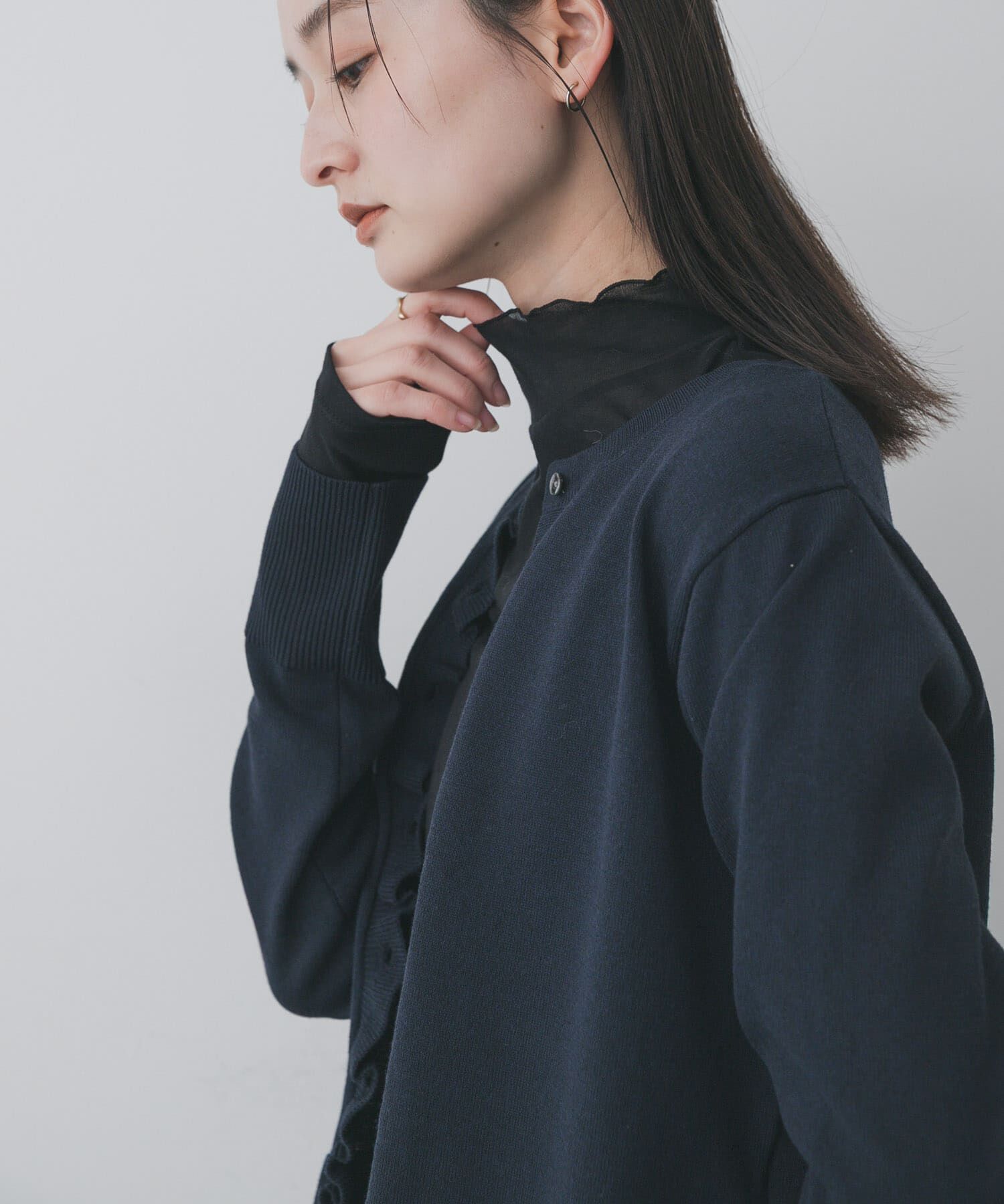 SENSE OF PLACE by URBAN RESEARCH「シアーハイネックカットトップ」|Tシャツ・カットソー|