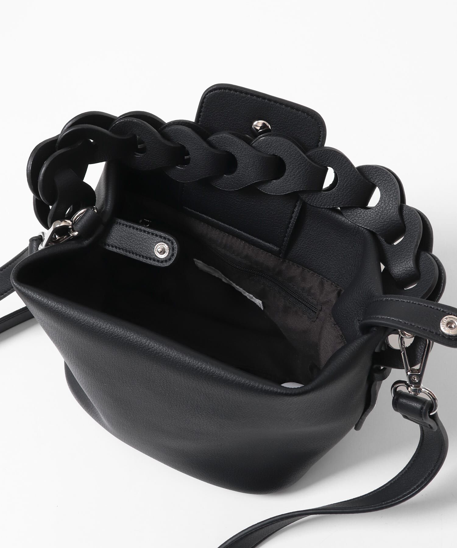 SENSE OF PLACE by URBAN RESEARCH「チェーンハンドルパフバッグ」|ショルダー・メッセンジャー|