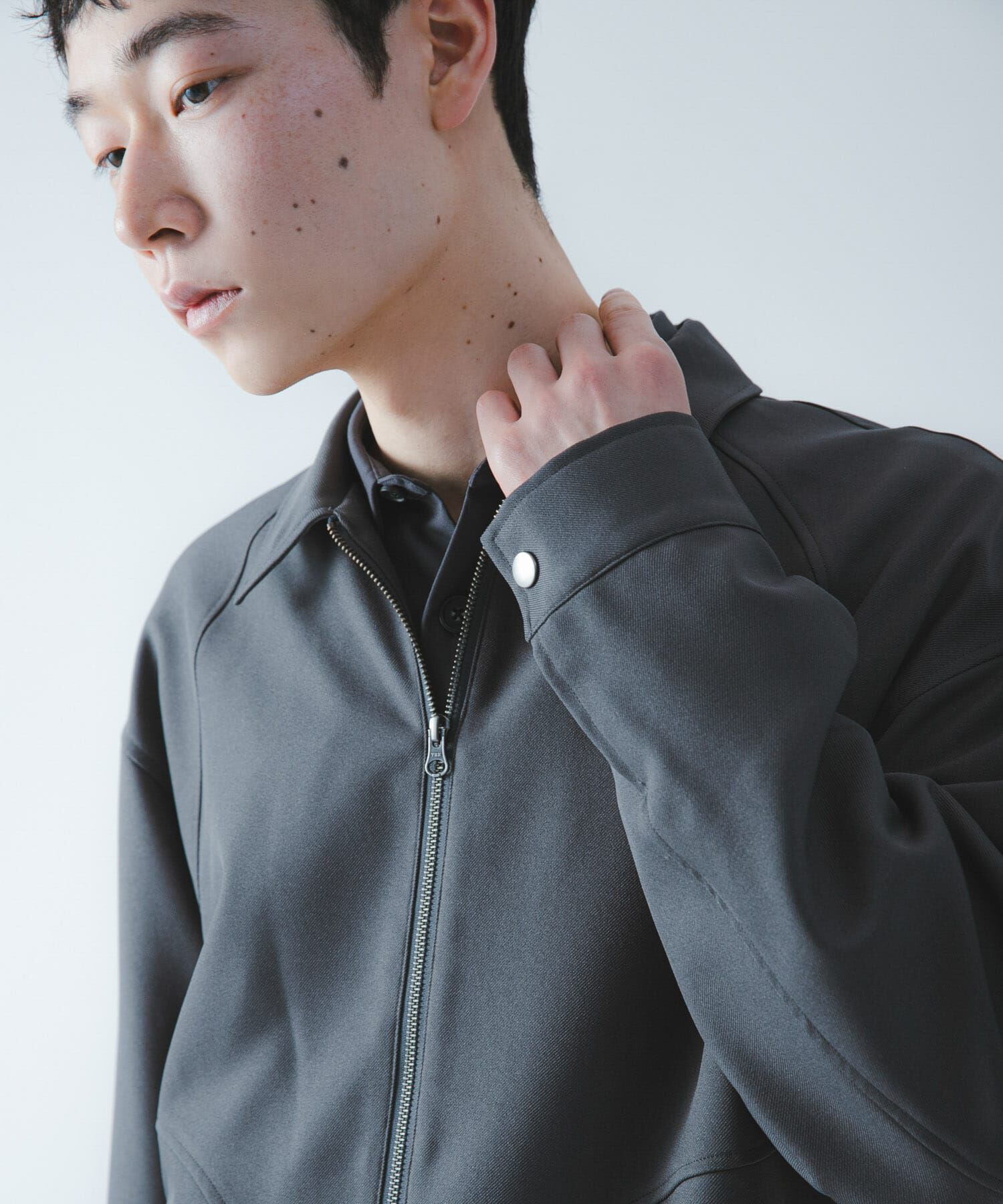 SENSE OF PLACE by URBAN RESEARCH「『撥水/防花粉』SKINProofジップブルゾン」|ブルゾン・スタジャン|