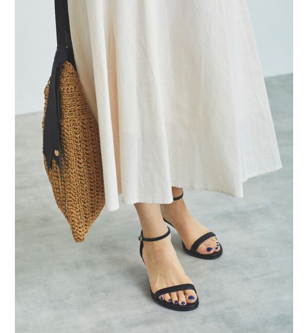 le.coeur blanc「フラフィー ストラップサンダル」|サンダル|