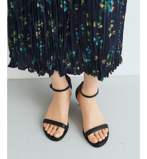 le.coeur blanc「フラフィー ストラップサンダル」|サンダル|