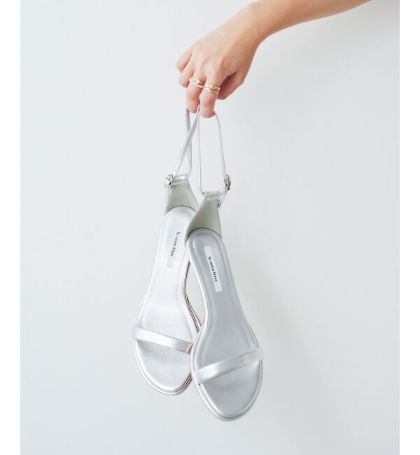 le.coeur blanc「フラフィー ストラップサンダル」|サンダル|