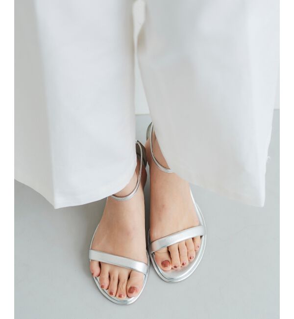 le.coeur blanc「フラフィー ストラップサンダル」|サンダル|