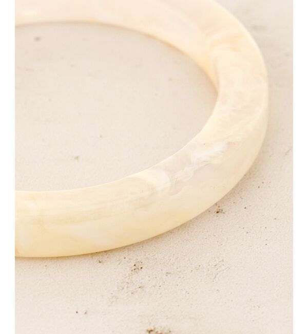 le.coeur blanc「アクリルバングル」|ブレスレット・バングル|