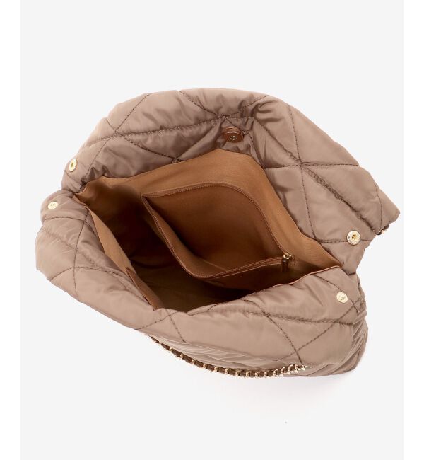 le.coeur blanc「キルティングチェーントート」|トートバッグ|