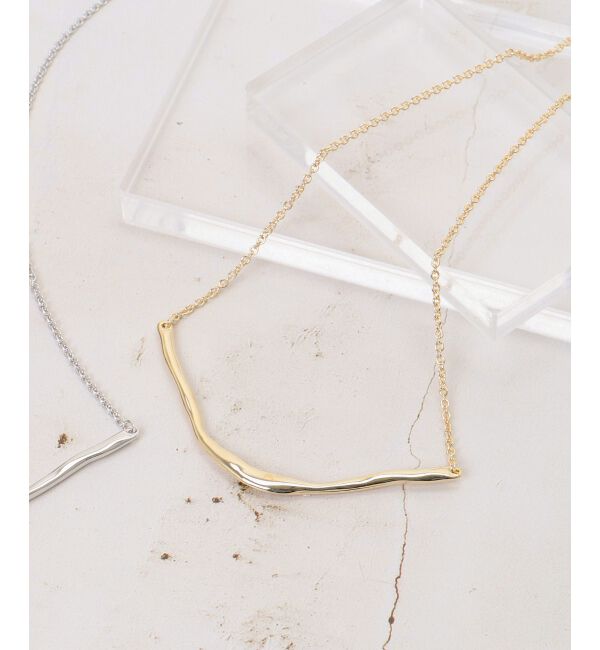 le.coeur blanc「ニュアンスバーネックレス」|ネックレス|