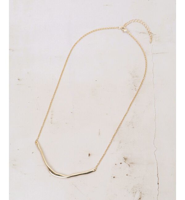 le.coeur blanc「ニュアンスバーネックレス」|ネックレス|