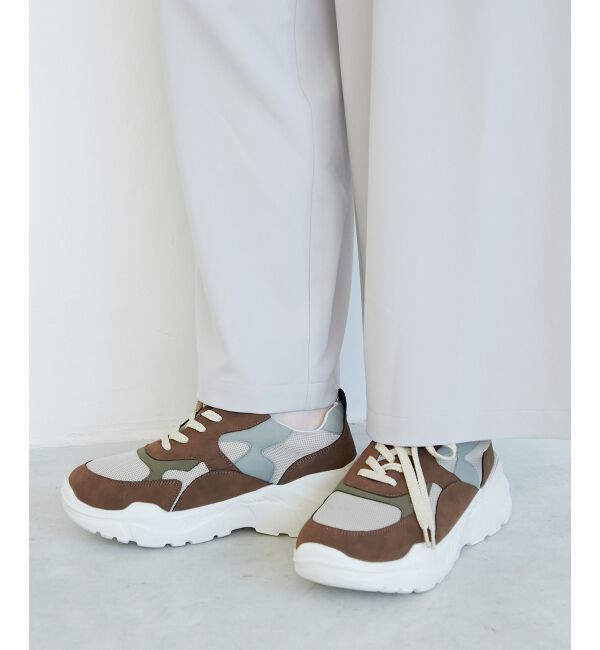 「《WEB限定アイテム》クッションソールボリュームスニーカー」|スニーカー|