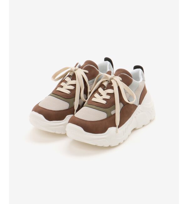  「《WEB限定アイテム》クッションソールボリュームスニーカー」|スニーカー|