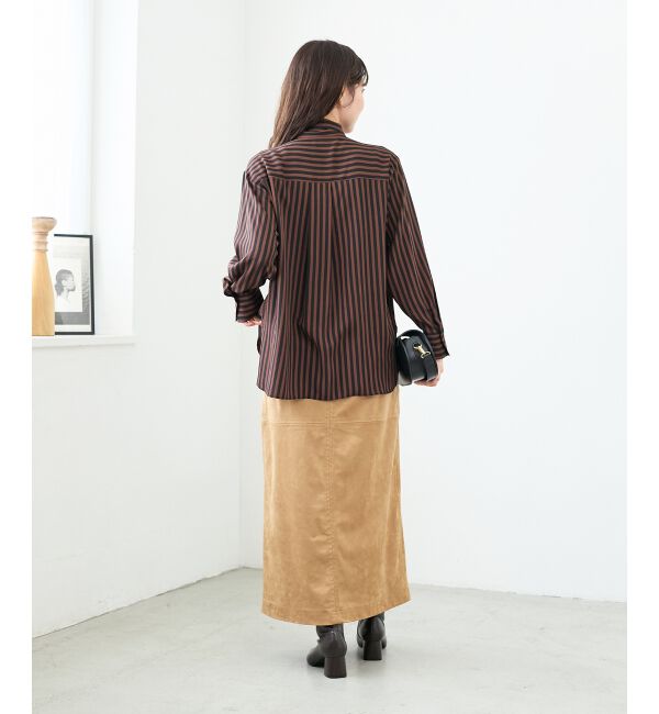  「ストライプボウタイブラウス」|シャツ・ブラウス|