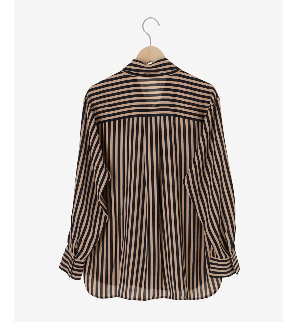  「ストライプボウタイブラウス」|シャツ・ブラウス|