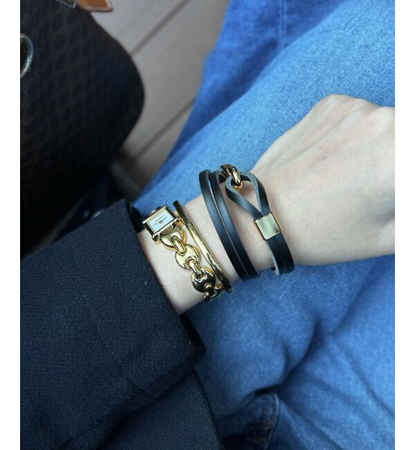  「O レザーバングル」|ブレスレット・バングル|