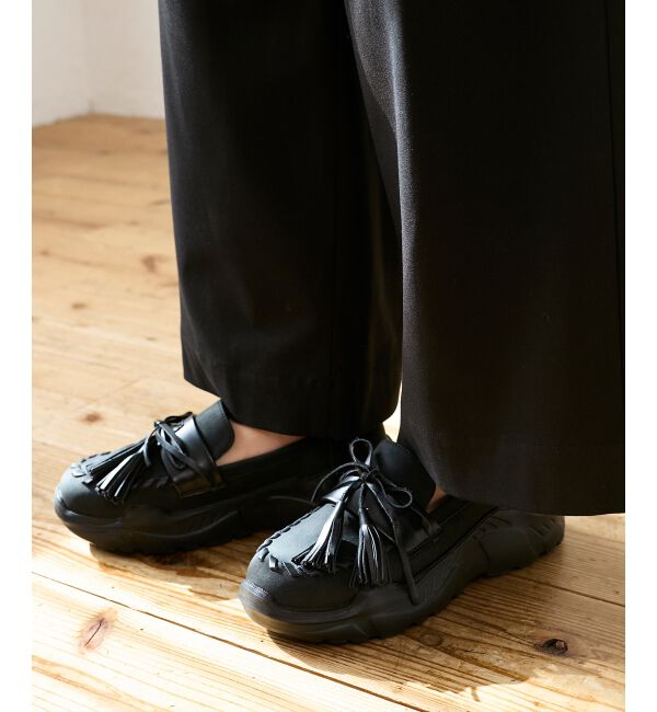  「《WEB限定アイテム》タッセルローファースニーカー」|スニーカー|