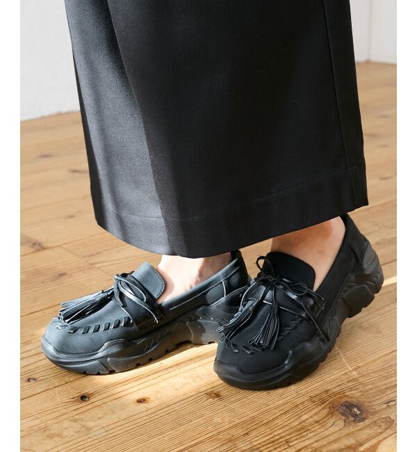  「《WEB限定アイテム》タッセルローファースニーカー」|スニーカー|