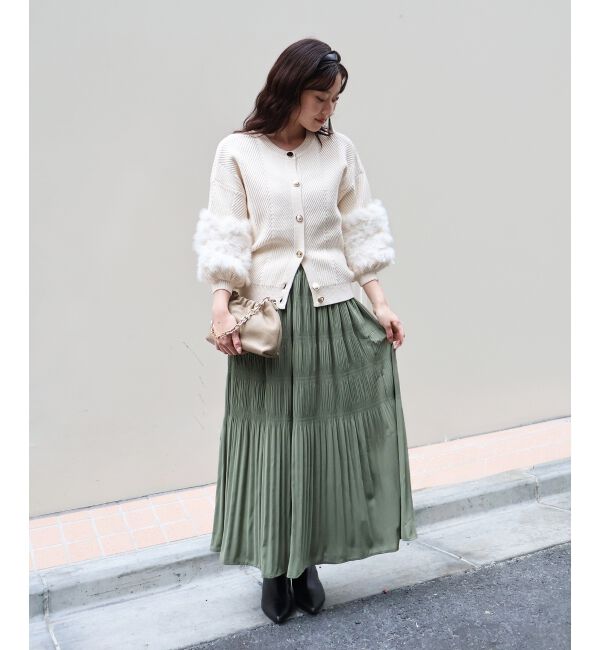  「マジョリカプリーツスカート」|スカート|