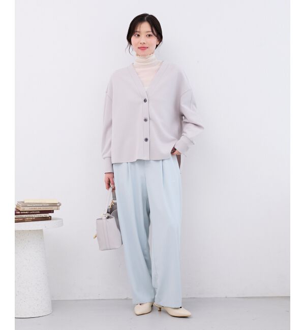  「カットジョーゼットカーデ」|カーディガン|