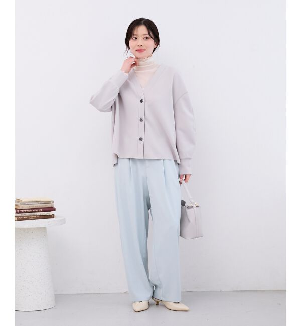  「カットジョーゼットカーデ」|カーディガン|