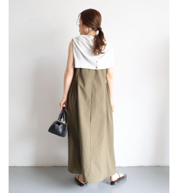  「【撥水・UV・接触冷感】ノースリワンピース」|ワンピース|