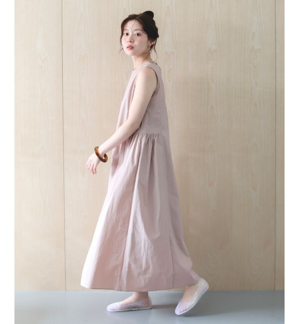 「【撥水・UV・接触冷感】ノースリワンピース」|ワンピース|