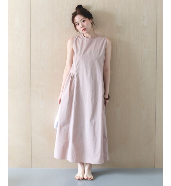  「【撥水・UV・接触冷感】ノースリワンピース」|ワンピース|