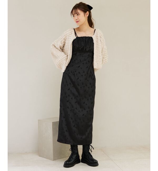 MAJESTICLEGON「ミニループショートカーデ」|カーディガン|