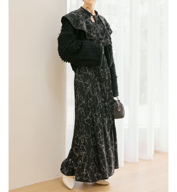 MAJESTICLEGON「ミニループショートカーデ」|カーディガン|