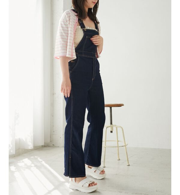 MAJESTICLEGON「クロップドボーダーカーディガン」|カーディガン|