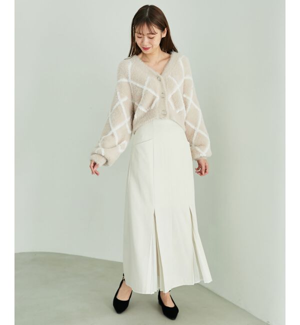 MAJESTICLEGON「切替プリーツスカート」|スカート|