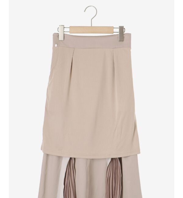 MAJESTICLEGON「切替プリーツスカート」|スカート|