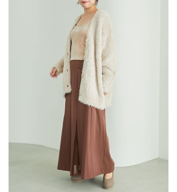 MAJESTICLEGON「切替プリーツスカート」|スカート|