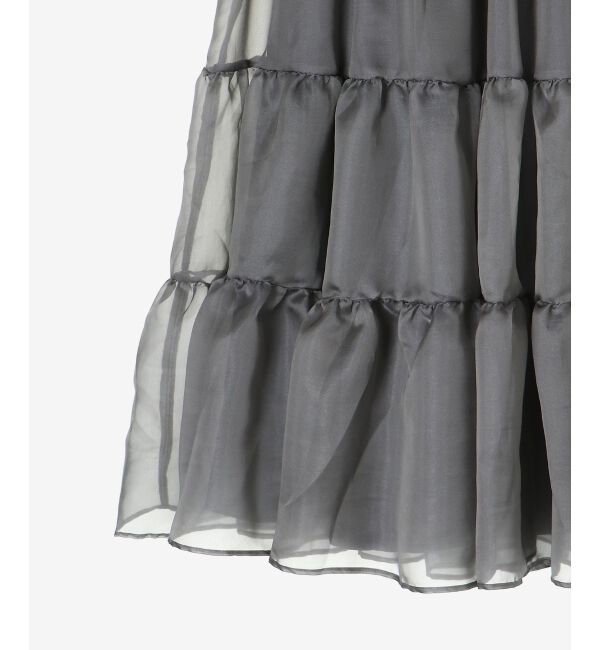 MAJESTICLEGON「コルセットディティールティアードスカート」|スカート|