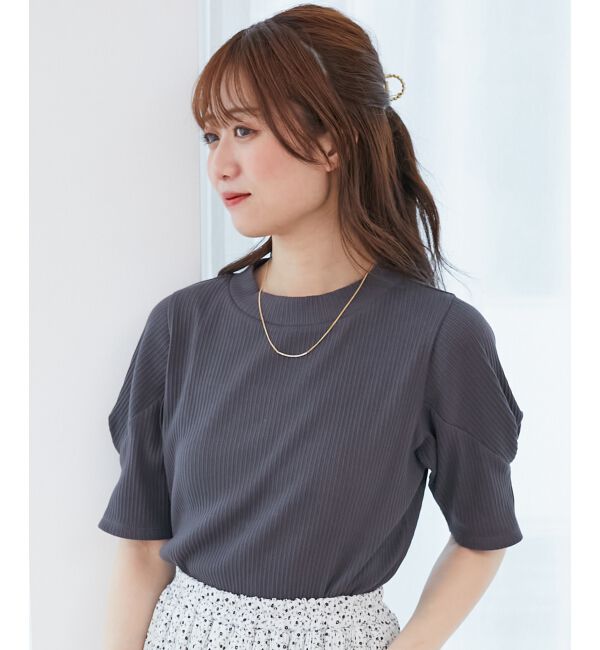  「タックスリーブトップス」|Tシャツ・カットソー|